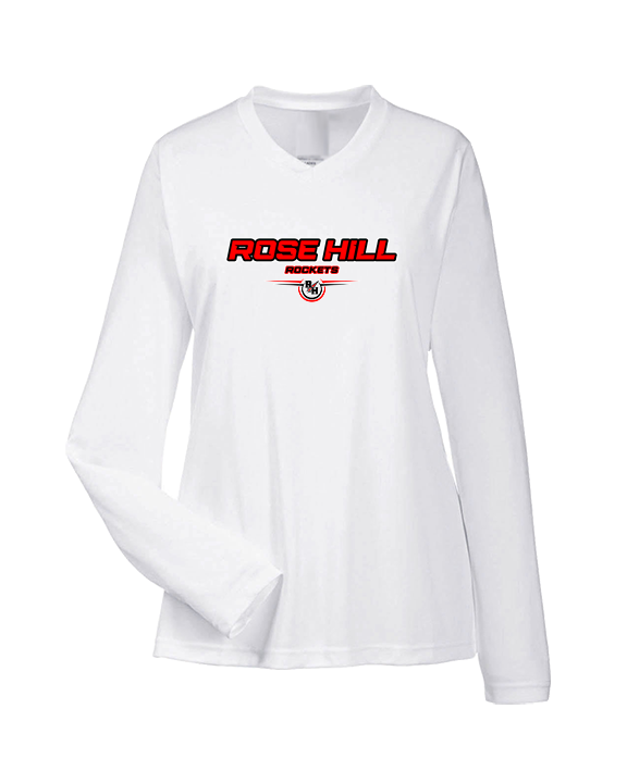 Rose Hill HS Golf Design 2 - Womens Performance Longsleeve
