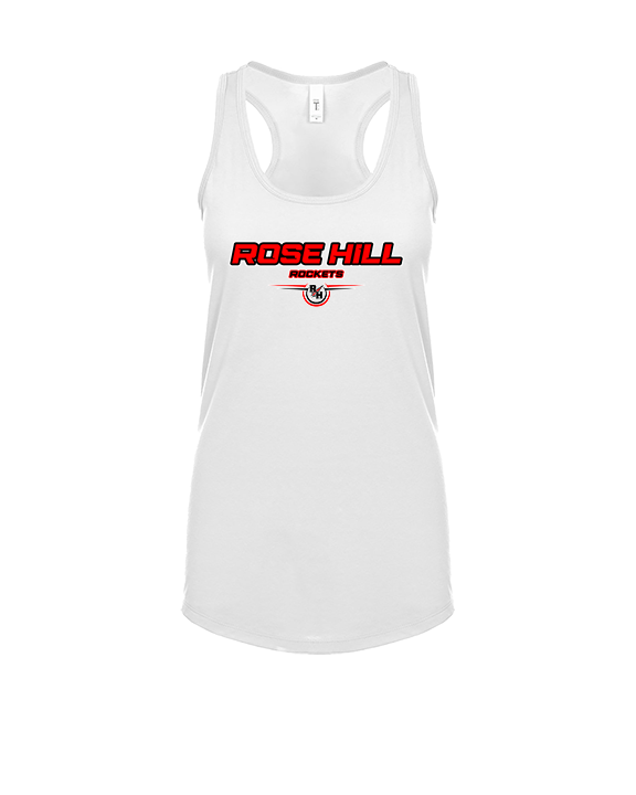 Rose Hill HS Golf Design 2 - Womens Tank Top
