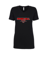Rose Hill HS Golf Design 2 - Womens Vneck