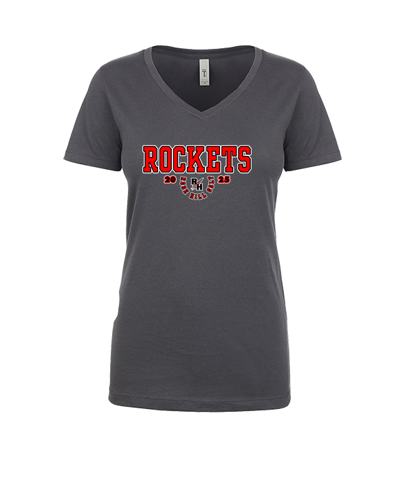 Rose Hill HS Golf Swoop - Womens Vneck