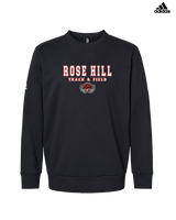 Rose Hill HS Track & Field Block - Mens Adidas Crewneck
