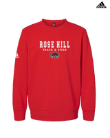 Rose Hill HS Track & Field Block - Mens Adidas Crewneck