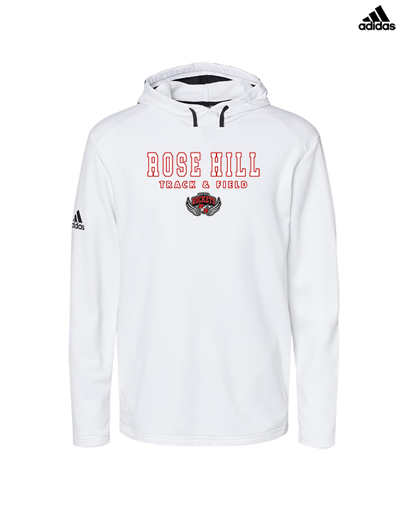 Rose Hill HS Track & Field Block - Mens Adidas Hoodie