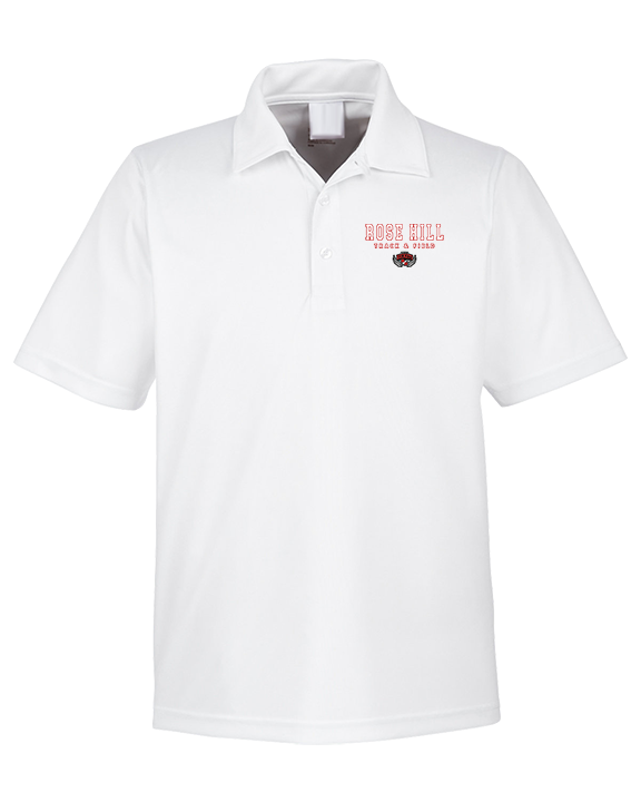 Rose Hill HS Track & Field Block - Mens Polo