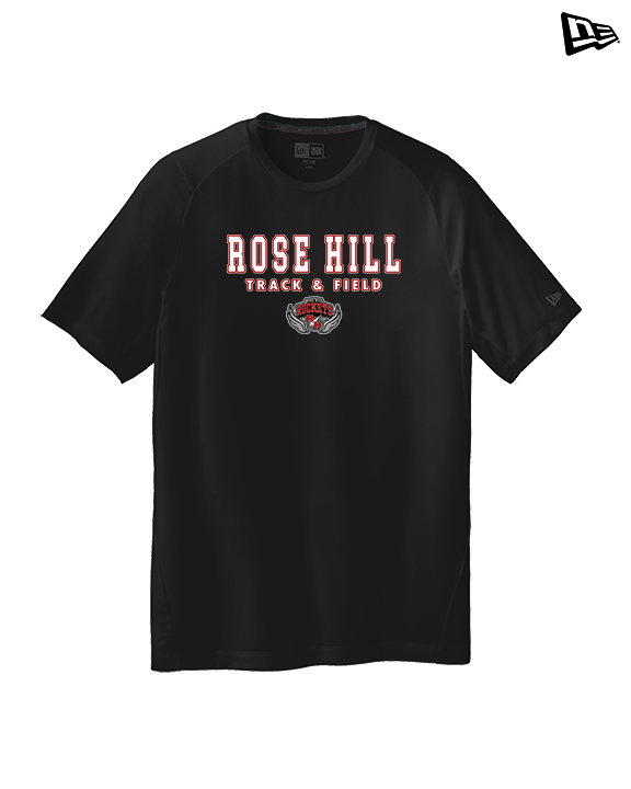 Rose Hill HS Track & Field Block - New Era Performance Shirt