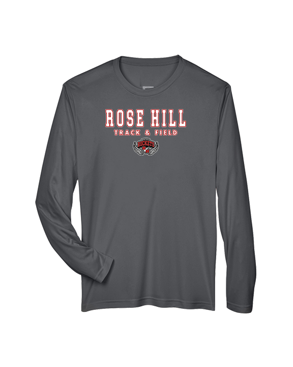 Rose Hill HS Track & Field Block - Performance Longsleeve