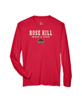 Rose Hill HS Track & Field Block - Performance Longsleeve