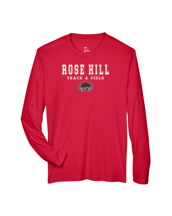 Rose Hill HS Track & Field Block - Performance Longsleeve