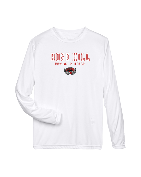Rose Hill HS Track & Field Block - Performance Longsleeve