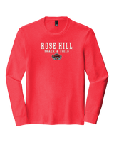 Rose Hill HS Track & Field Block - Tri-Blend Long Sleeve