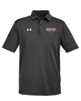 Rose Hill HS Track & Field Block - Under Armour Mens Tech Polo