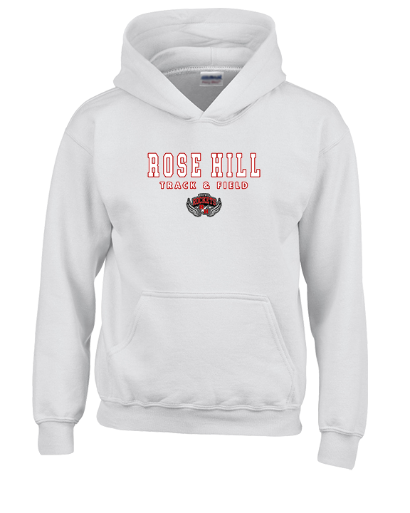 Rose Hill HS Track & Field Block - Unisex Hoodie