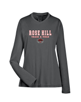 Rose Hill HS Track & Field Block - Womens Performance Longsleeve