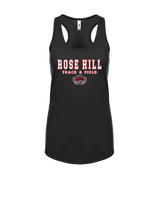 Rose Hill HS Track & Field Block - Womens Tank Top