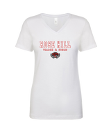 Rose Hill HS Track & Field Block - Womens Vneck