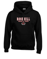 Rose Hill HS Track & Field Block - Youth Hoodie