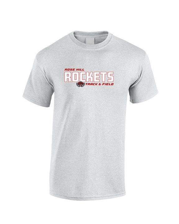Rose Hill HS Track & Field Bold - Cotton T-Shirt