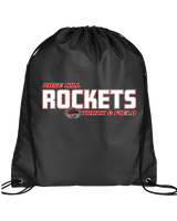 Rose Hill HS Track & Field Bold - Drawstring Bag