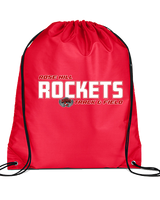 Rose Hill HS Track & Field Bold - Drawstring Bag