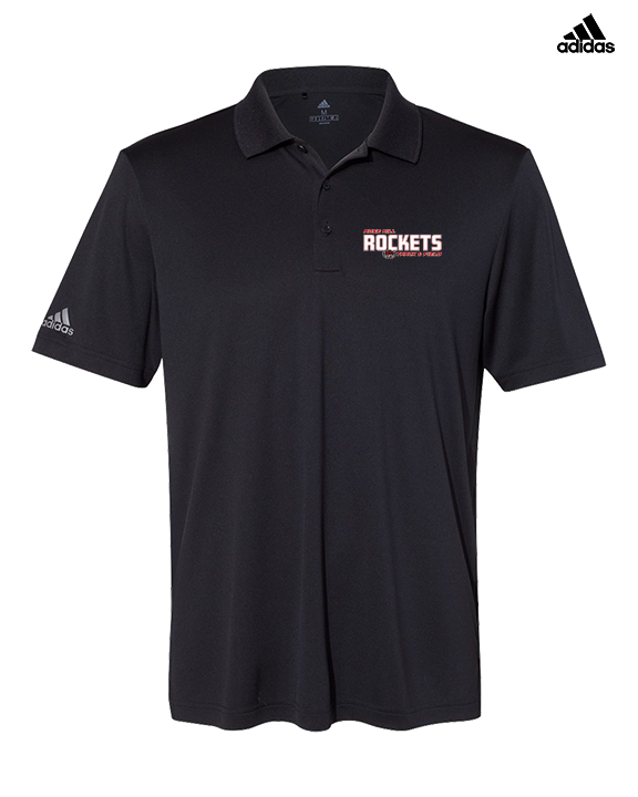 Rose Hill HS Track & Field Bold - Mens Adidas Polo