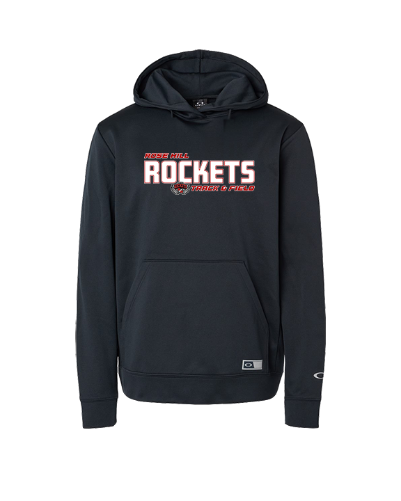 Rose Hill HS Track & Field Bold - Oakley Performance Hoodie