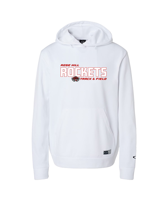 Rose Hill HS Track & Field Bold - Oakley Performance Hoodie