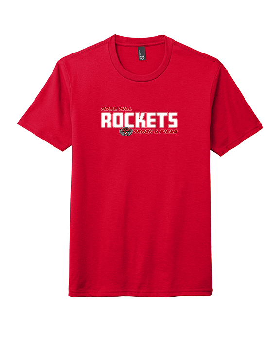 Rose Hill HS Track & Field Bold - Tri-Blend Shirt
