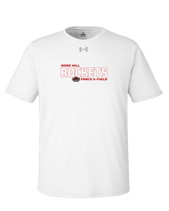 Rose Hill HS Track & Field Bold - Under Armour Mens Team Tech T-Shirt