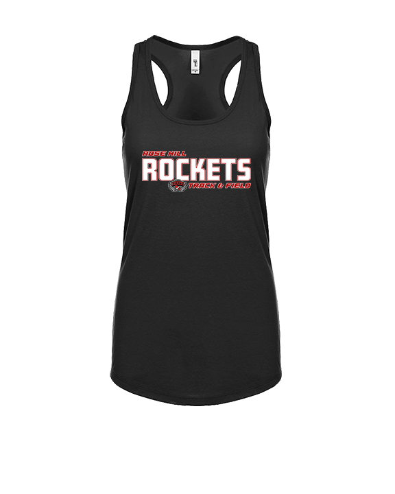 Rose Hill HS Track & Field Bold - Womens Tank Top