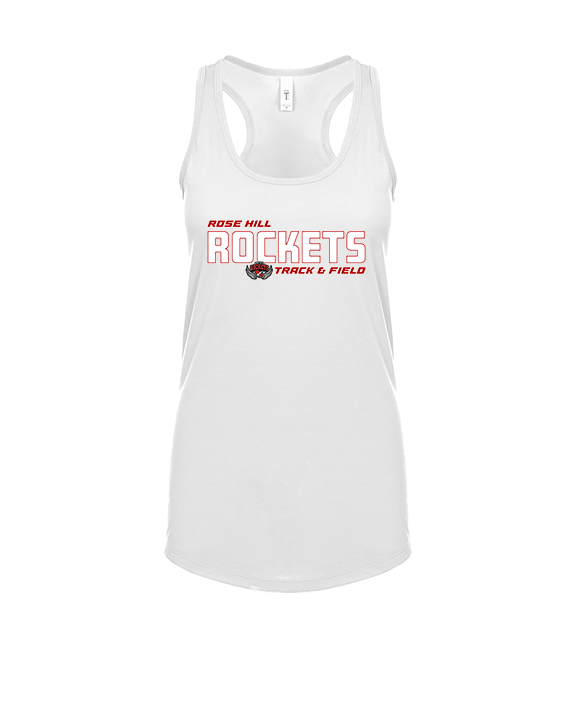 Rose Hill HS Track & Field Bold - Womens Tank Top