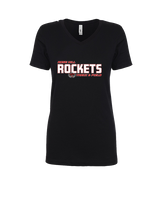 Rose Hill HS Track & Field Bold - Womens Vneck