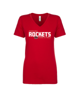 Rose Hill HS Track & Field Bold - Womens Vneck