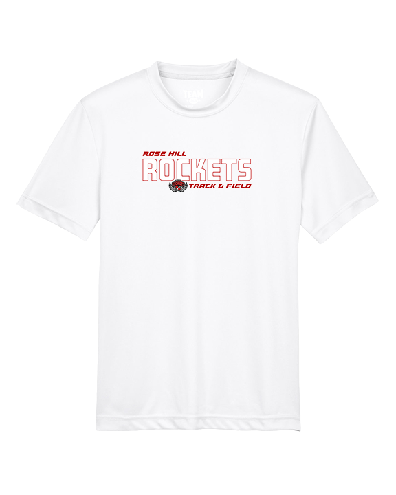Rose Hill HS Track & Field Bold - Youth Performance Shirt