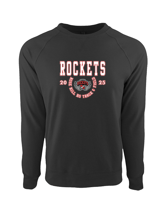Rose Hill HS Track & Field Swoop - Crewneck Sweatshirt