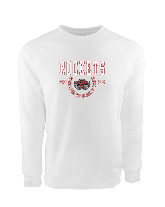Rose Hill HS Track & Field Swoop - Crewneck Sweatshirt