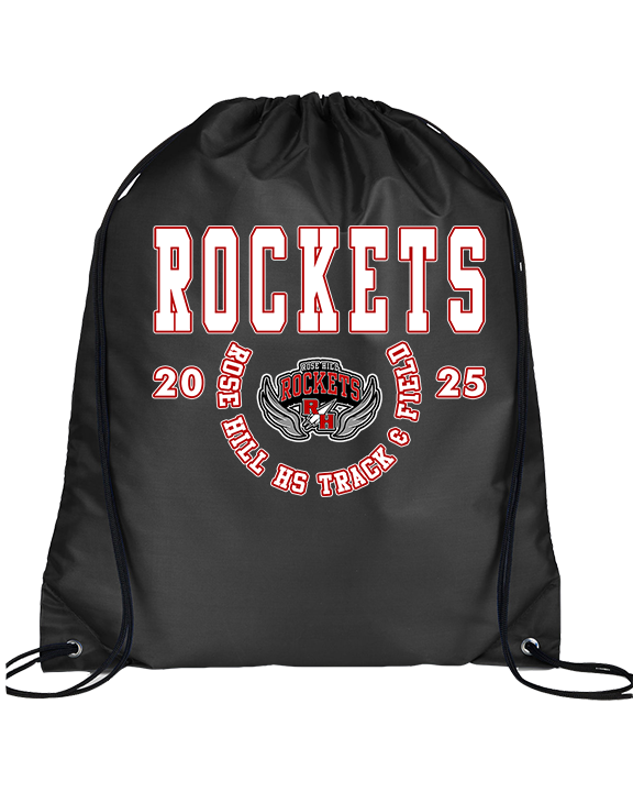 Rose Hill HS Track & Field Swoop - Drawstring Bag
