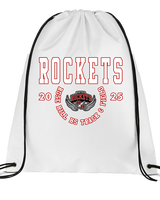 Rose Hill HS Track & Field Swoop - Drawstring Bag
