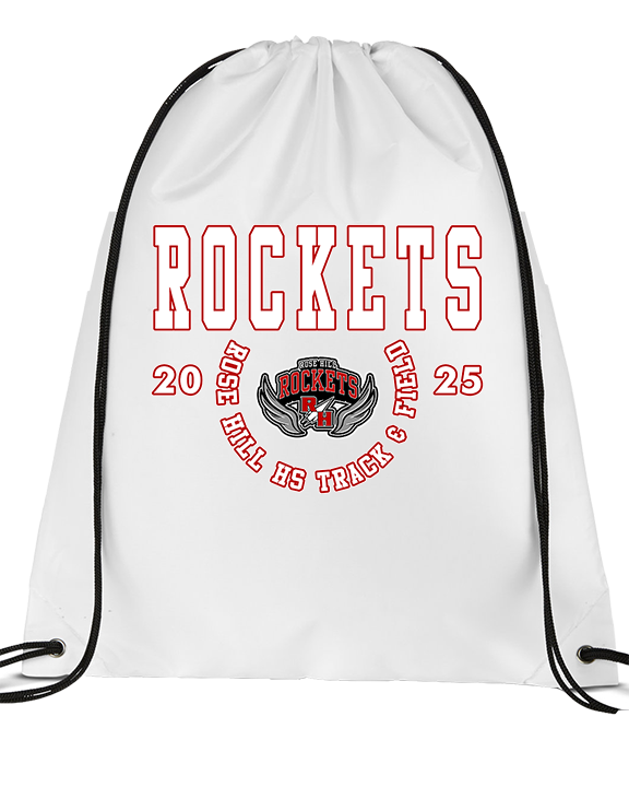 Rose Hill HS Track & Field Swoop - Drawstring Bag