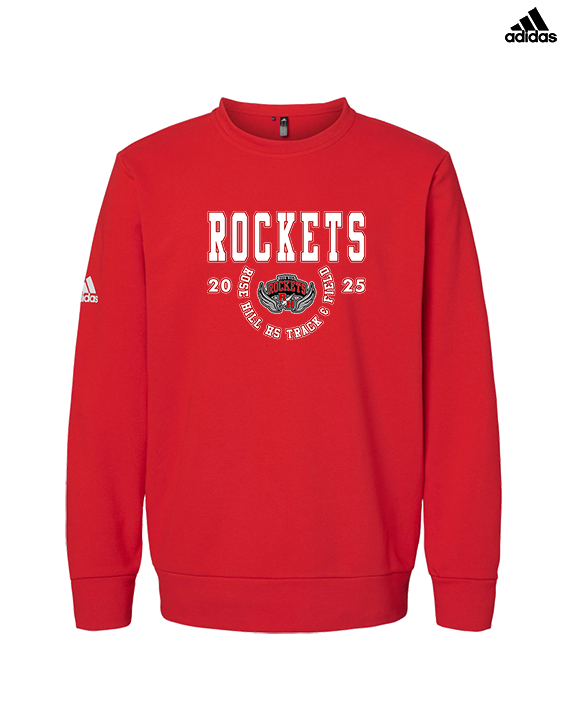 Rose Hill HS Track & Field Swoop - Mens Adidas Crewneck