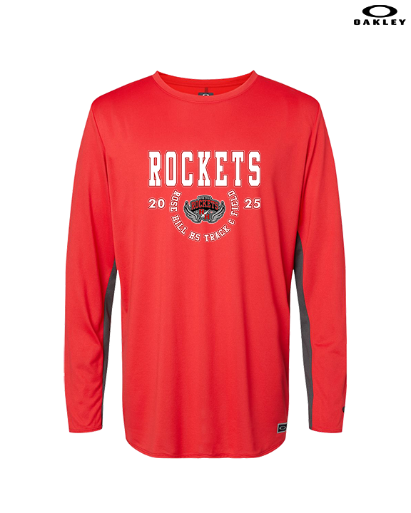 Rose Hill HS Track & Field Swoop - Mens Oakley Longsleeve