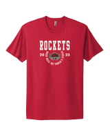 Rose Hill HS Track & Field Swoop - Mens Select Cotton T-Shirt