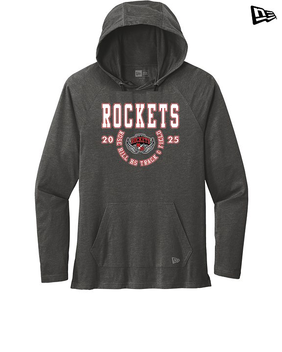 Rose Hill HS Track & Field Swoop - New Era Tri-Blend Hoodie
