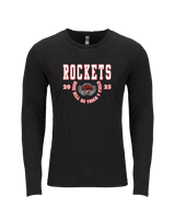 Rose Hill HS Track & Field Swoop - Tri-Blend Long Sleeve
