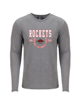 Rose Hill HS Track & Field Swoop - Tri-Blend Long Sleeve