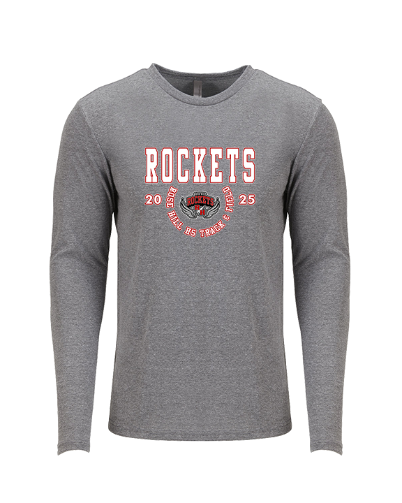Rose Hill HS Track & Field Swoop - Tri-Blend Long Sleeve