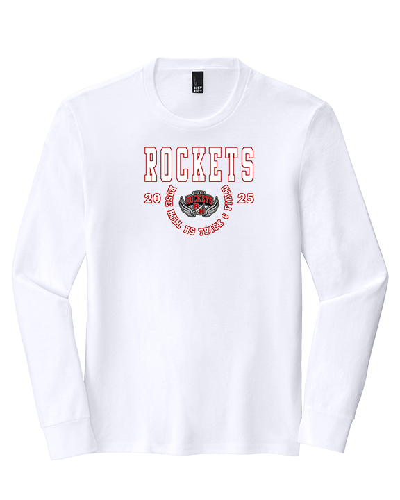 Rose Hill HS Track & Field Swoop - Tri-Blend Long Sleeve