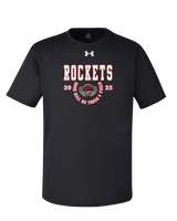 Rose Hill HS Track & Field Swoop - Under Armour Mens Team Tech T-Shirt