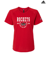 Rose Hill HS Track & Field Swoop - Womens Adidas Performance Shirt