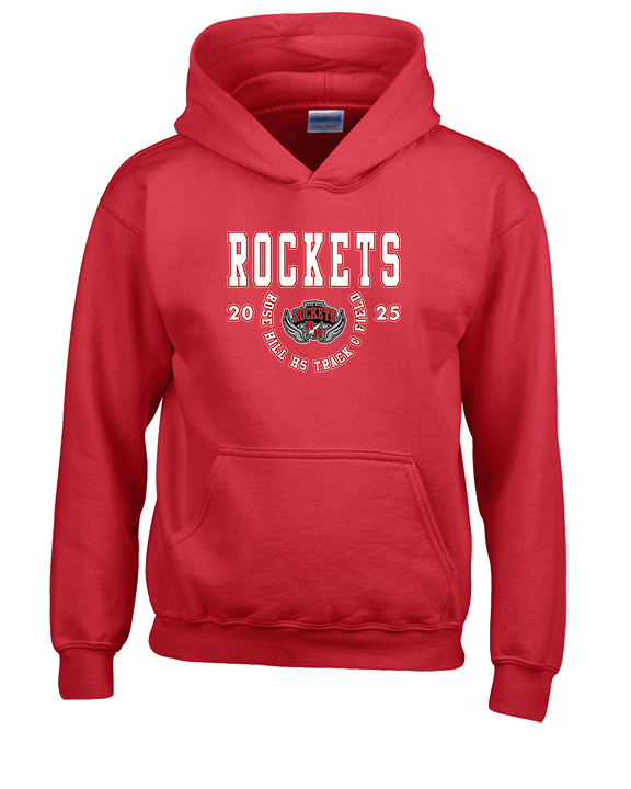 Rose Hill HS Track & Field Swoop - Youth Hoodie