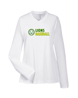 Roselle Catholic HS Baseball Basic - Womens Performance Longsleeve